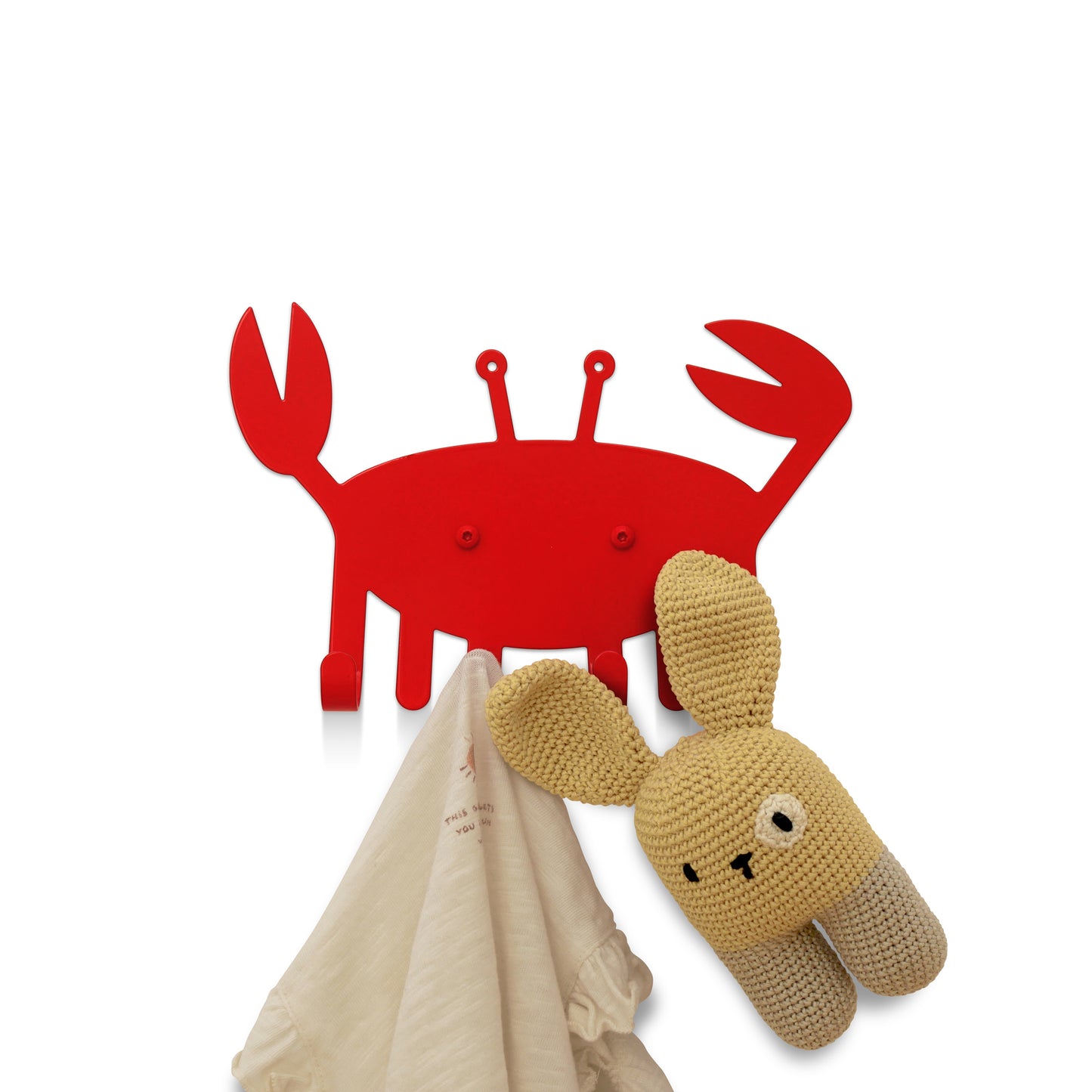 Wandhaken Kleine Krabbe